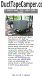 Mobile Screenshot of ducttapecamper.com